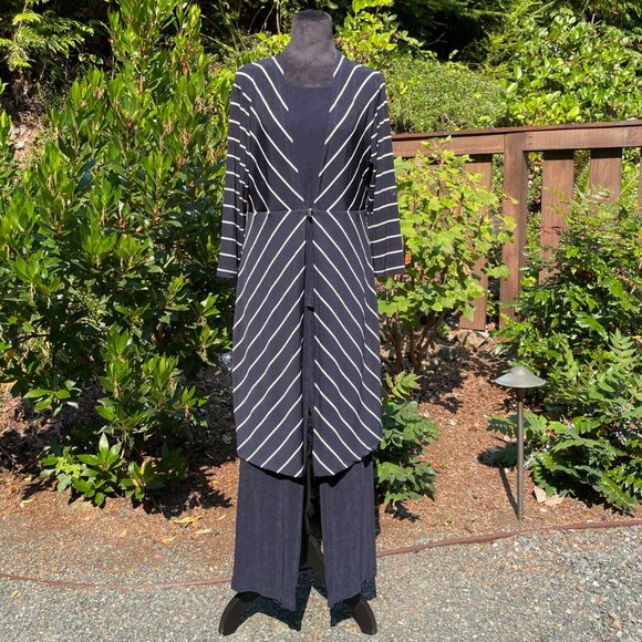 Chico's Travelers 6-Piece Lot Bundle Size 1 Medium (8/10) India Ink (Dark Blue) - Picture 2 of 14